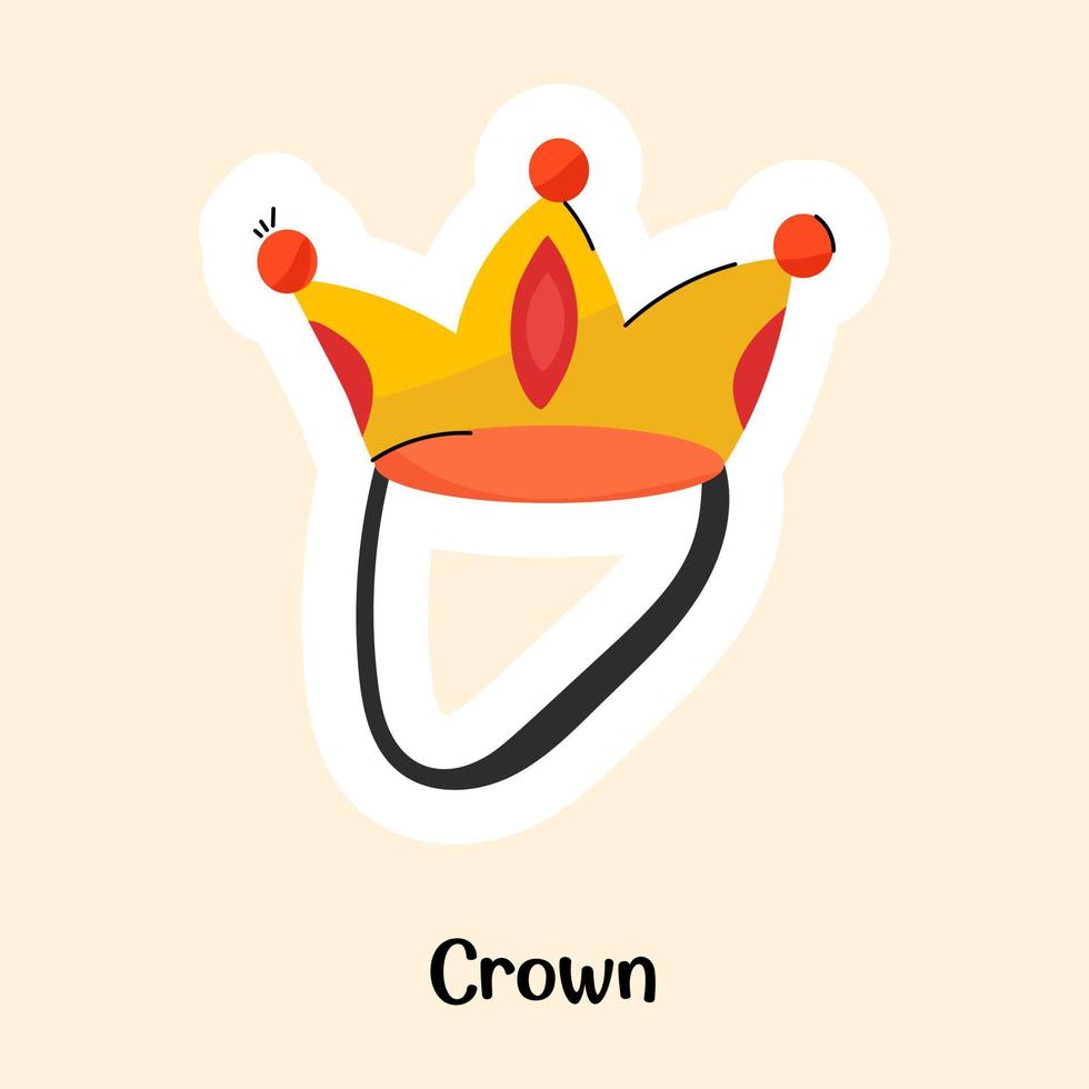 Crown and Head wear vector