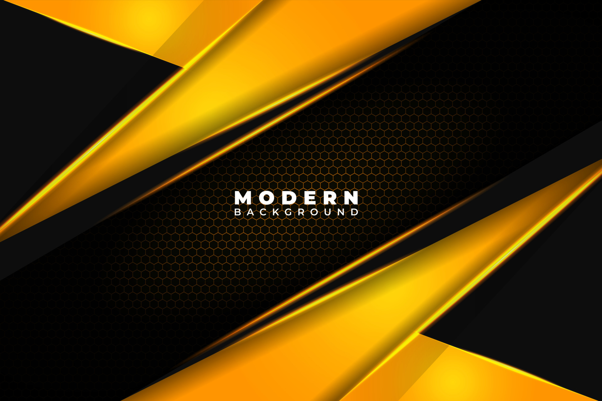 Elegant modern background with combination colors yellow and orange in