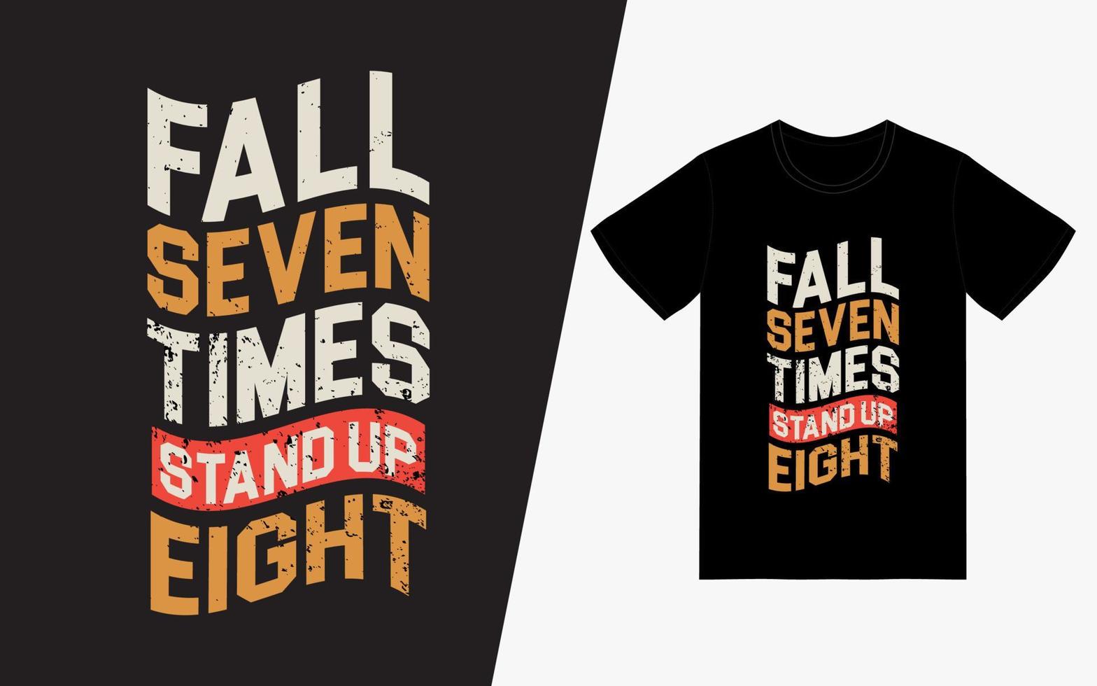 Typography TShirt Design vector