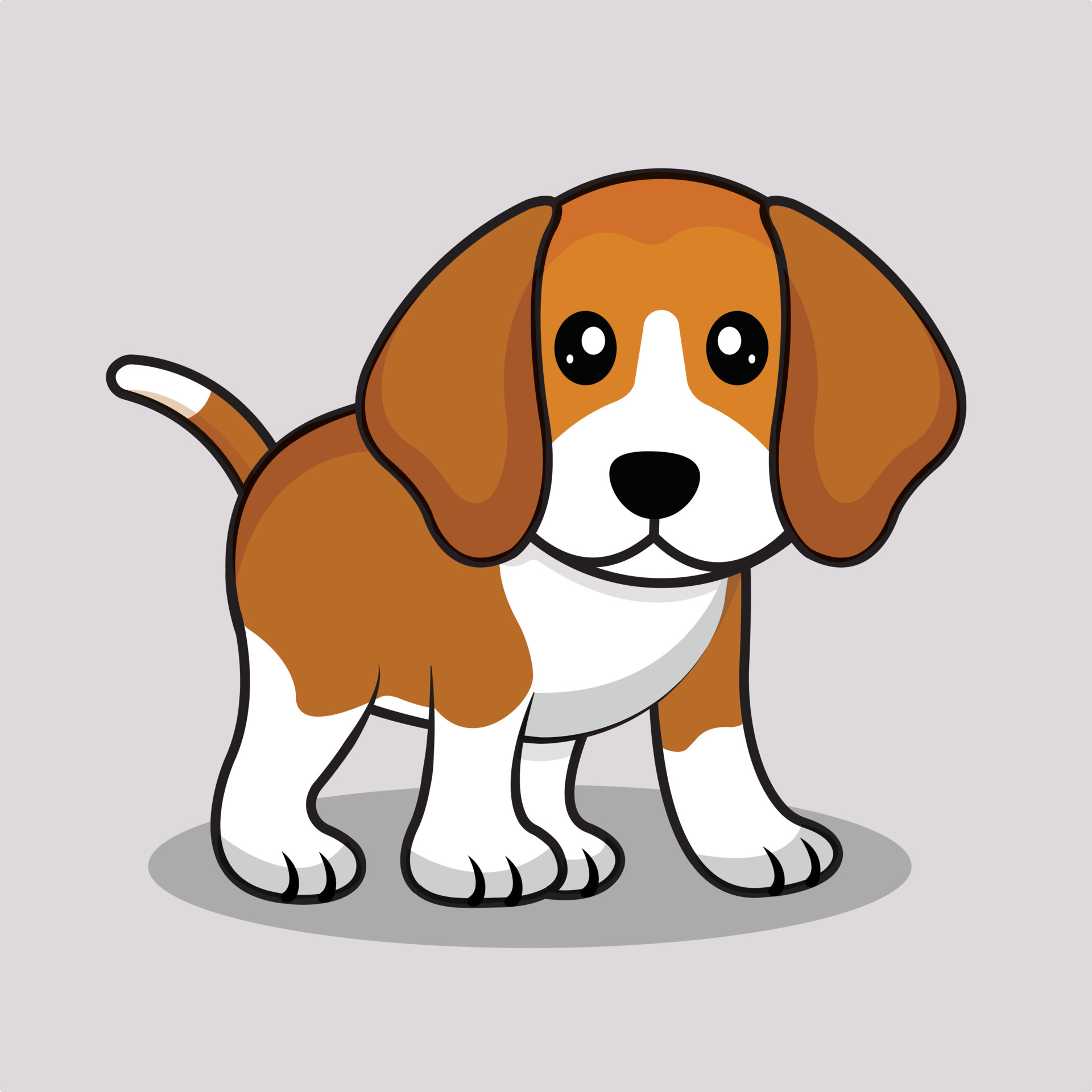 Cute beagle cartoon vector,Happy cartoon puppy sitting,.Beagle puppy. 4987864 Vector Art at Vecteezy Cute beagle cartoon vector,Happy cartoon puppy sitting,.Beagle puppy. 4987864 Vector Art at Vecteezy