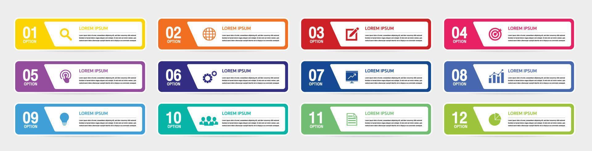 Timeline for 12 months or 1 year, Infographic chart template for business.road map. vector