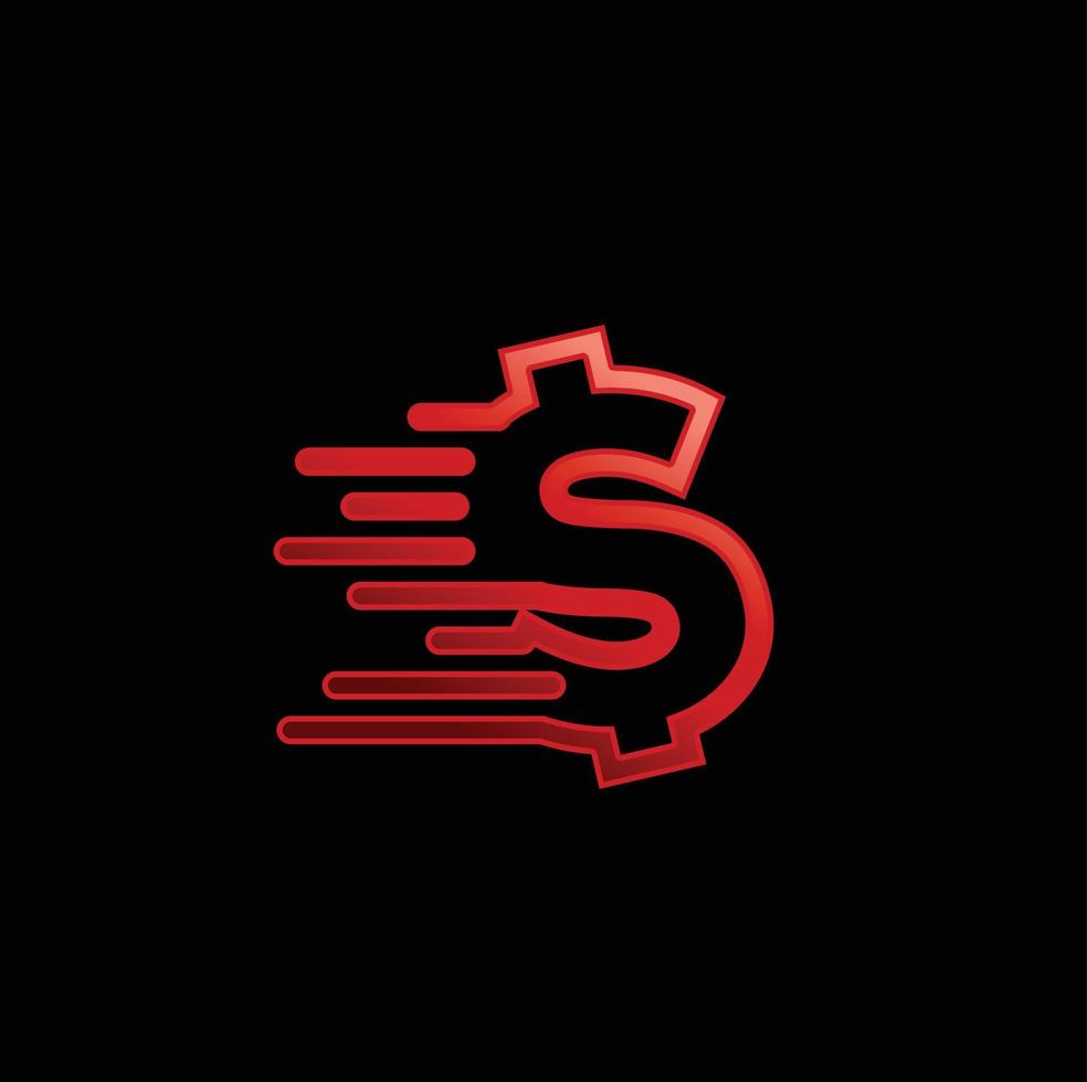 modern letter S alphabet logo vector illustration
