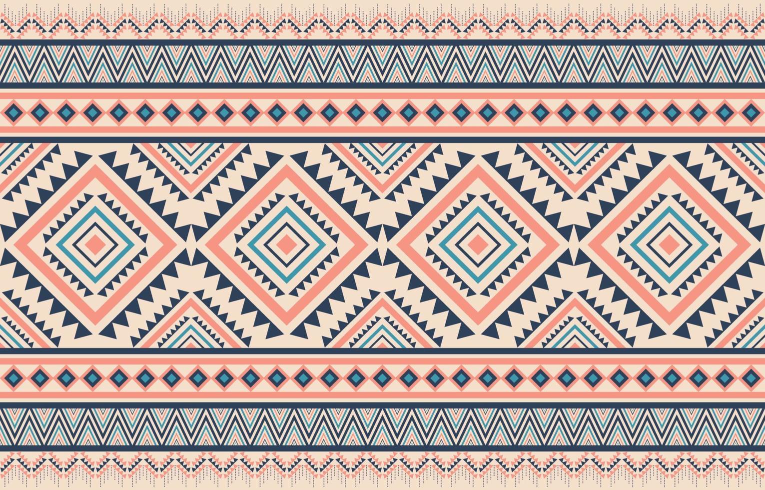 patrón étnico oriental fondo tradicional patrón sin costuras textiles mexicanos nativos para impresión, tela, alfombra, batik, estilo de bordado de ilustración vectorial vector