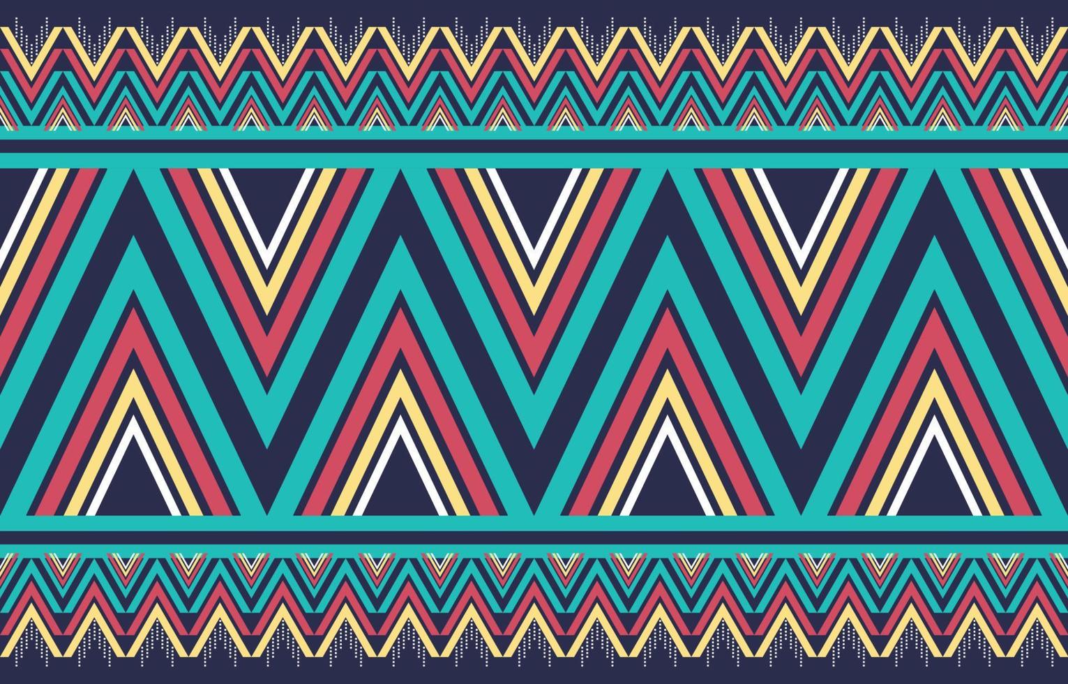 Ethnic pattern traditional background seamless pattern native Mexican textiles for print, fabric, carpet, batik, vector illustration embroidery style