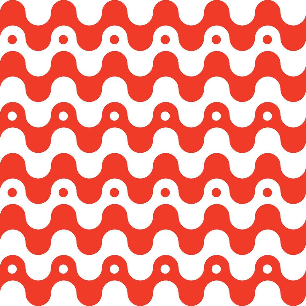 Red white geometric seamless pattern design for decorating, wallpaper, wrapping paper, fabric, backdrop and etc. vector