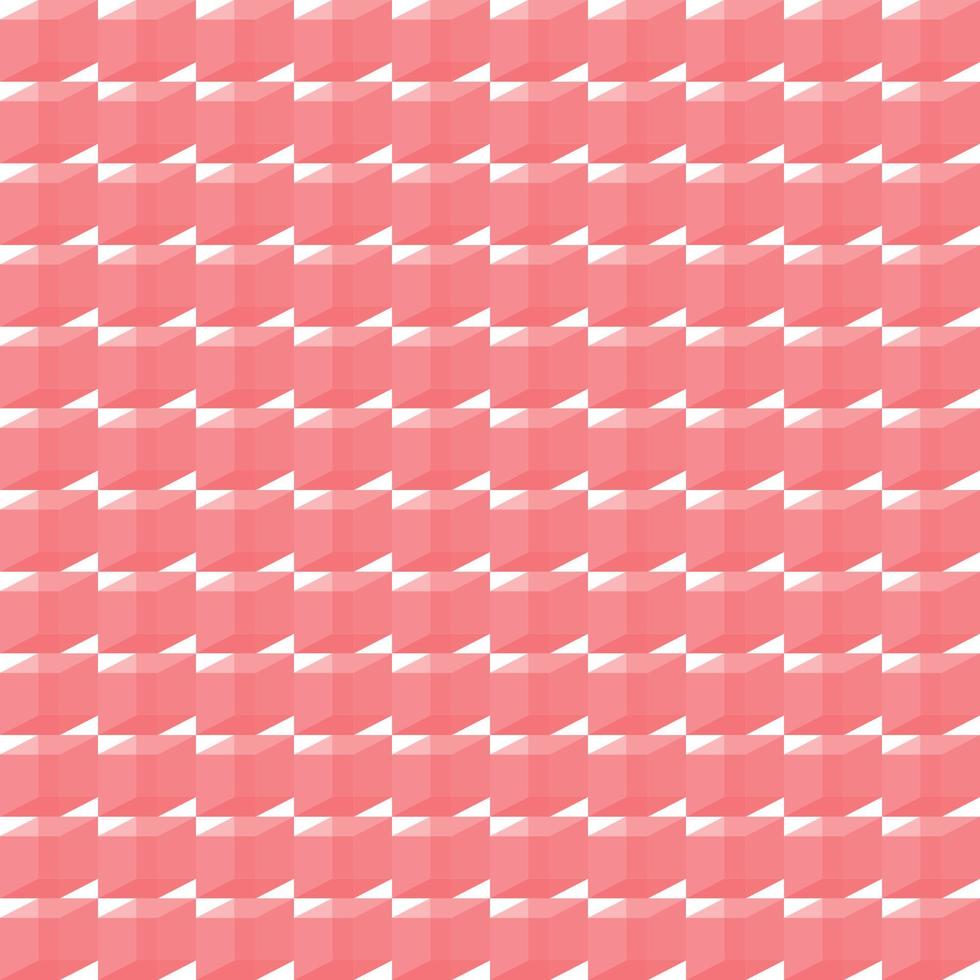 Seamless pattern of cube shape background. vector illustration