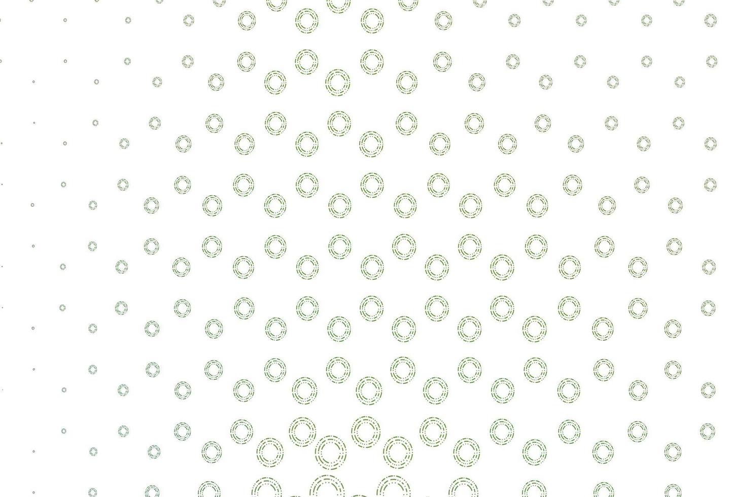 Light green vector layout with circle shapes.