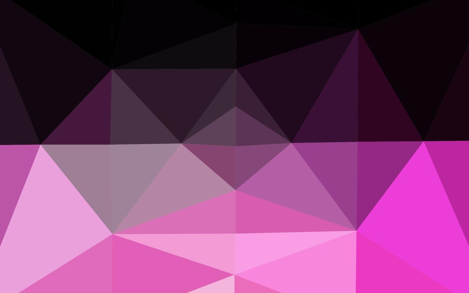 Light Pink vector abstract polygonal cover.
