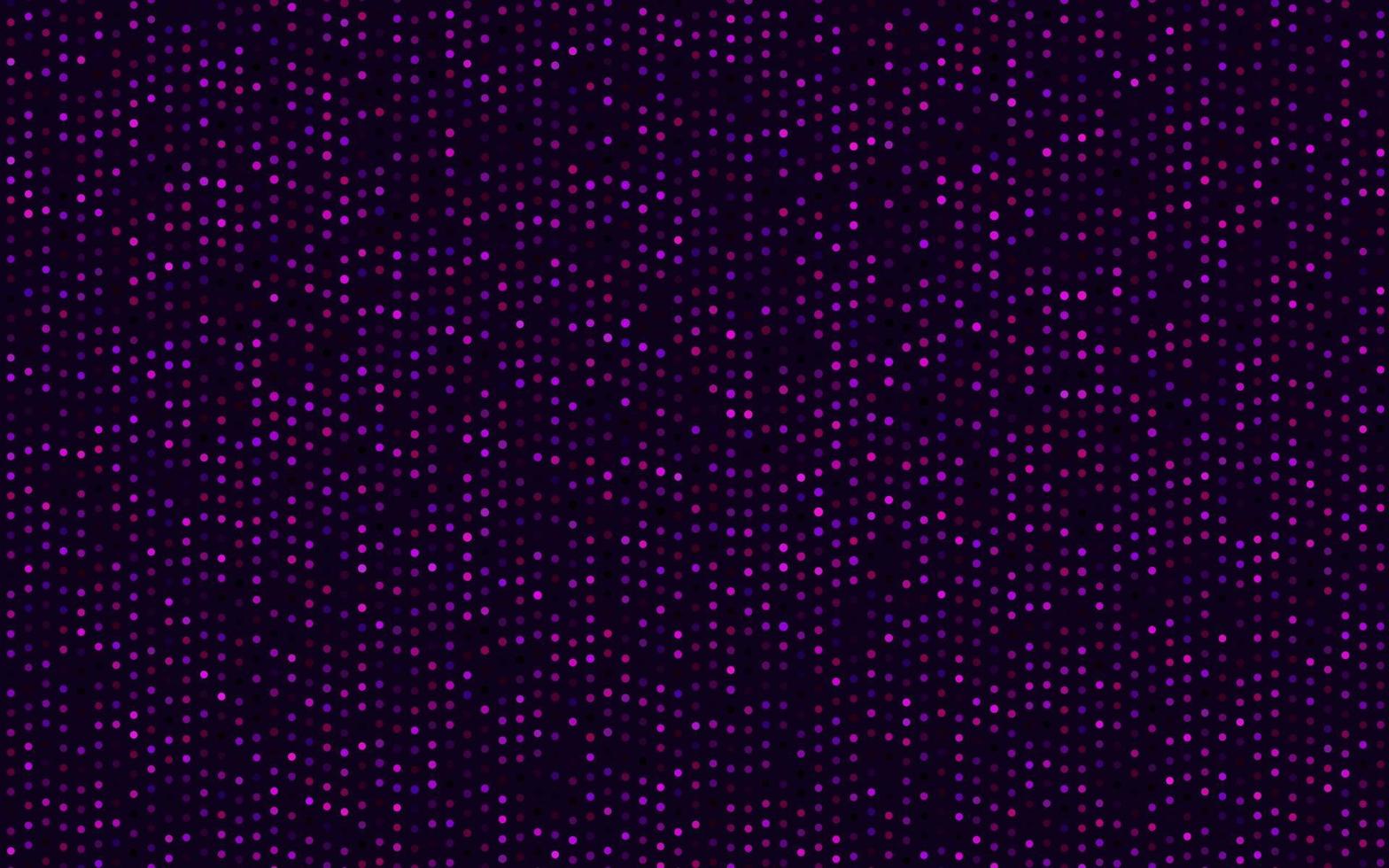 Dark Purple vector cover with spots.