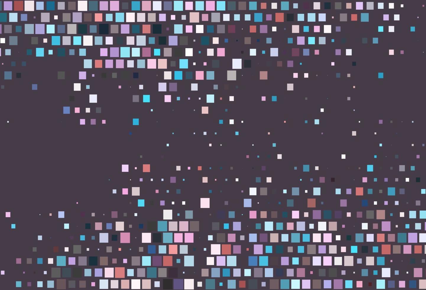 Light Blue, Red vector backdrop with rectangles, squares.