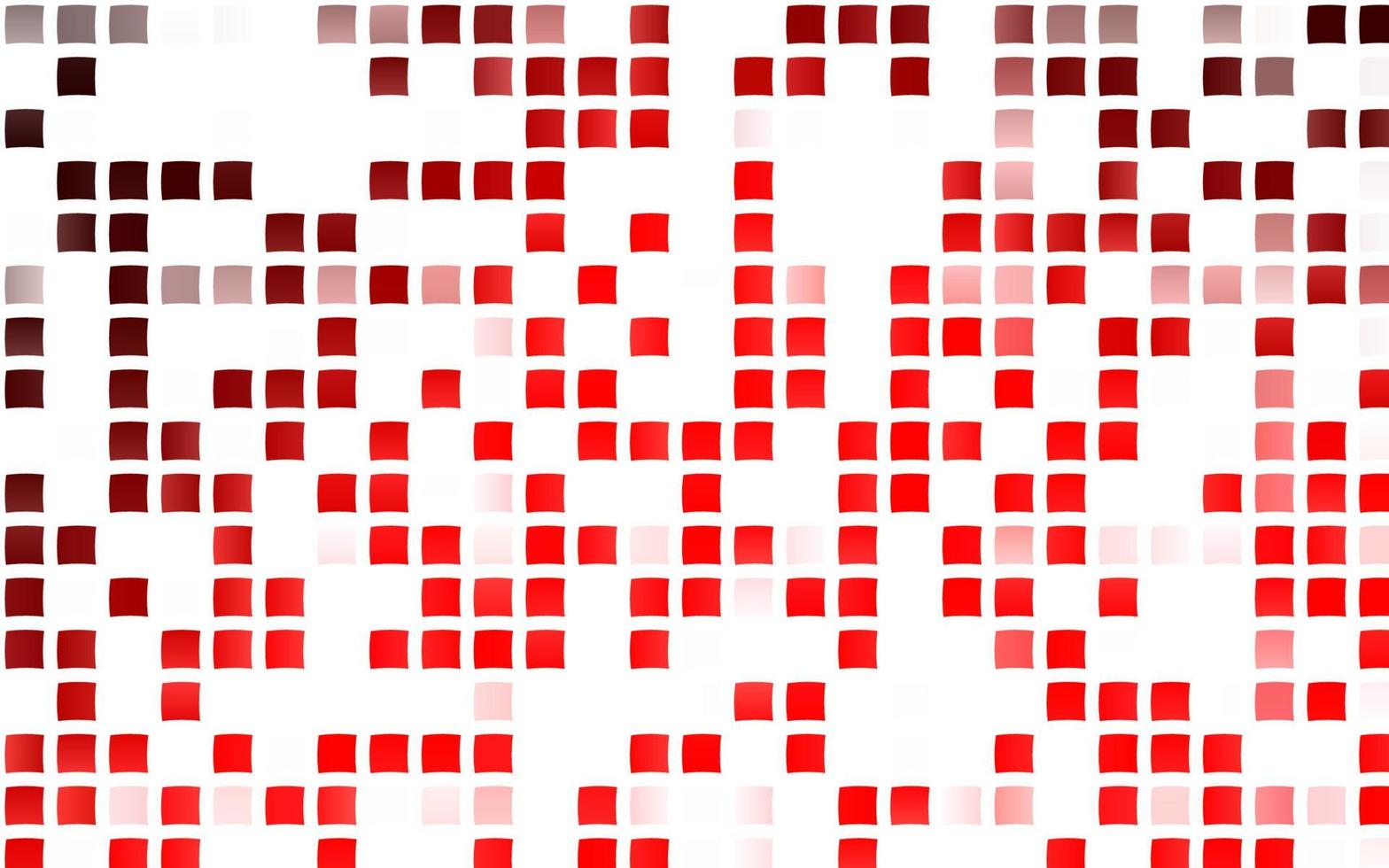 Light Red vector pattern in square style.