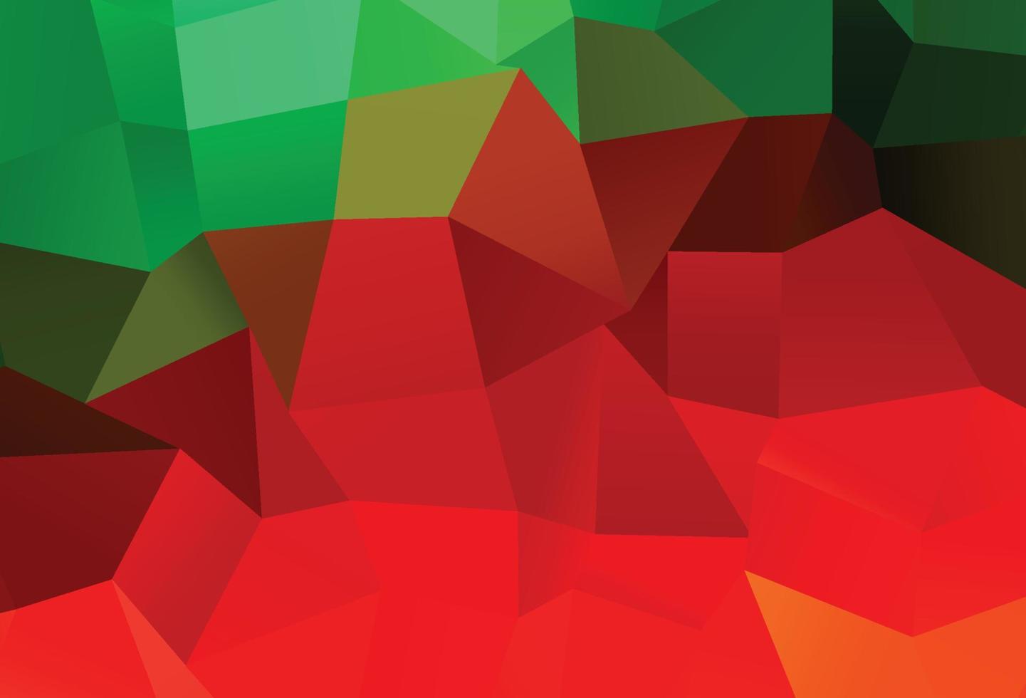 Light Green, Red vector abstract mosaic backdrop.
