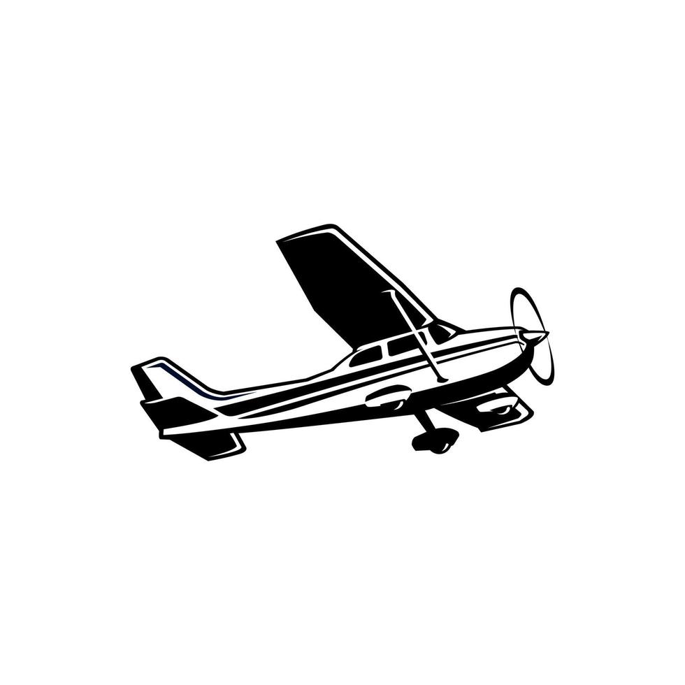 light aircraft - small plane vector