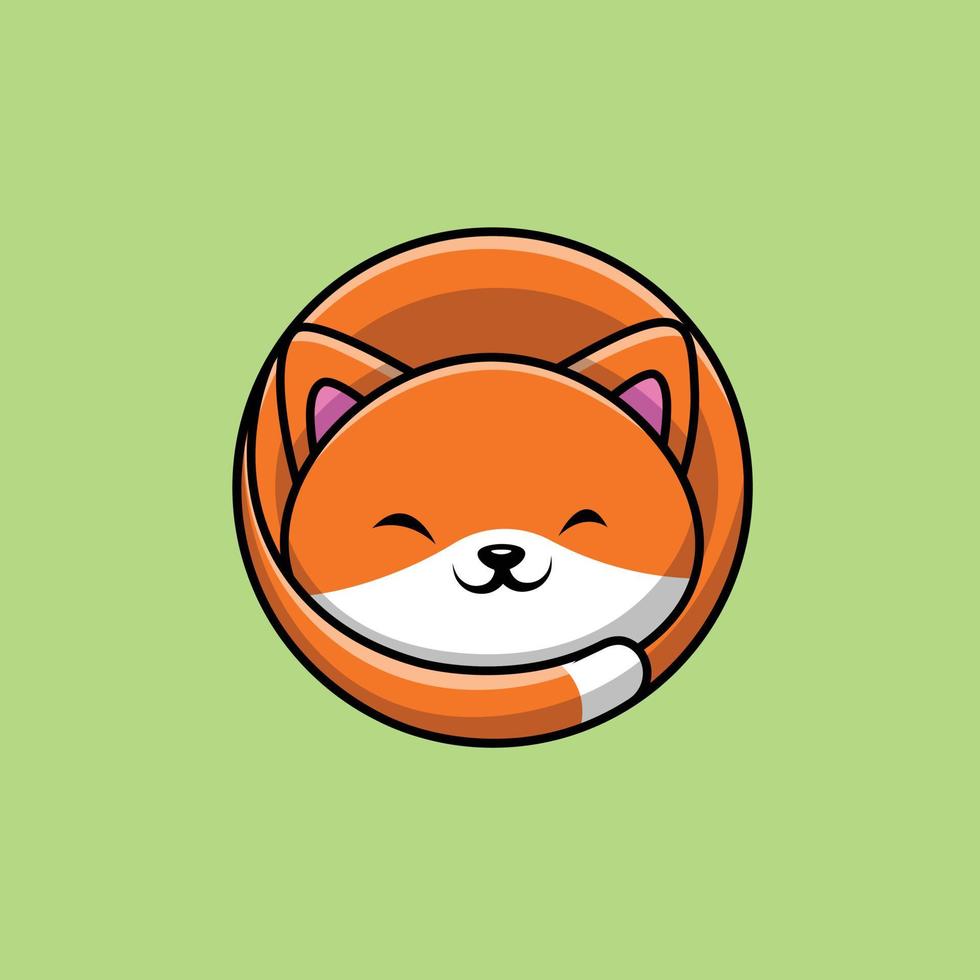 Cute Cat Illustration vector