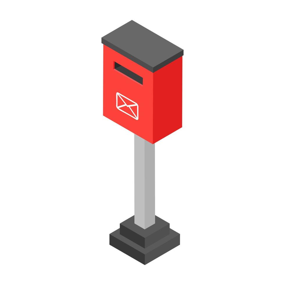 Trendy Letterbox Concepts vector