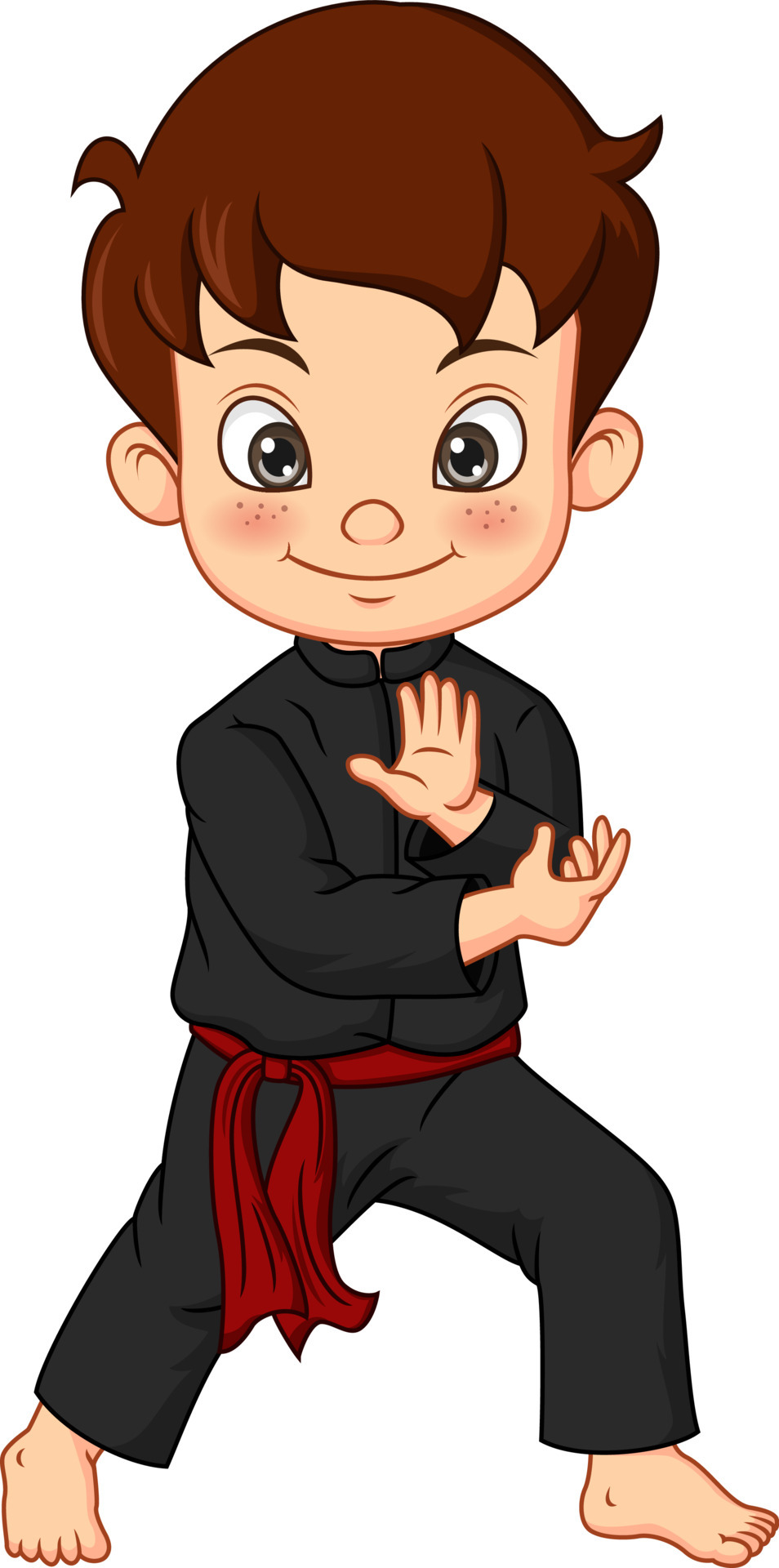 Cartoon karate boy wearing kimono training karate 4991927 Vector Art at Vecteezy Cartoon karate boy wearing kimono training karate 4991927 Vector Art at Vecteezy