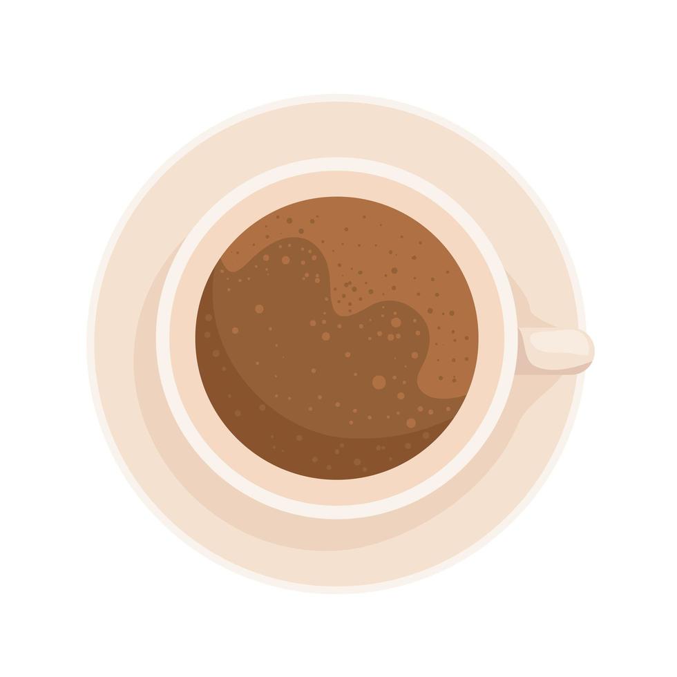 icono de taza de cafe vector