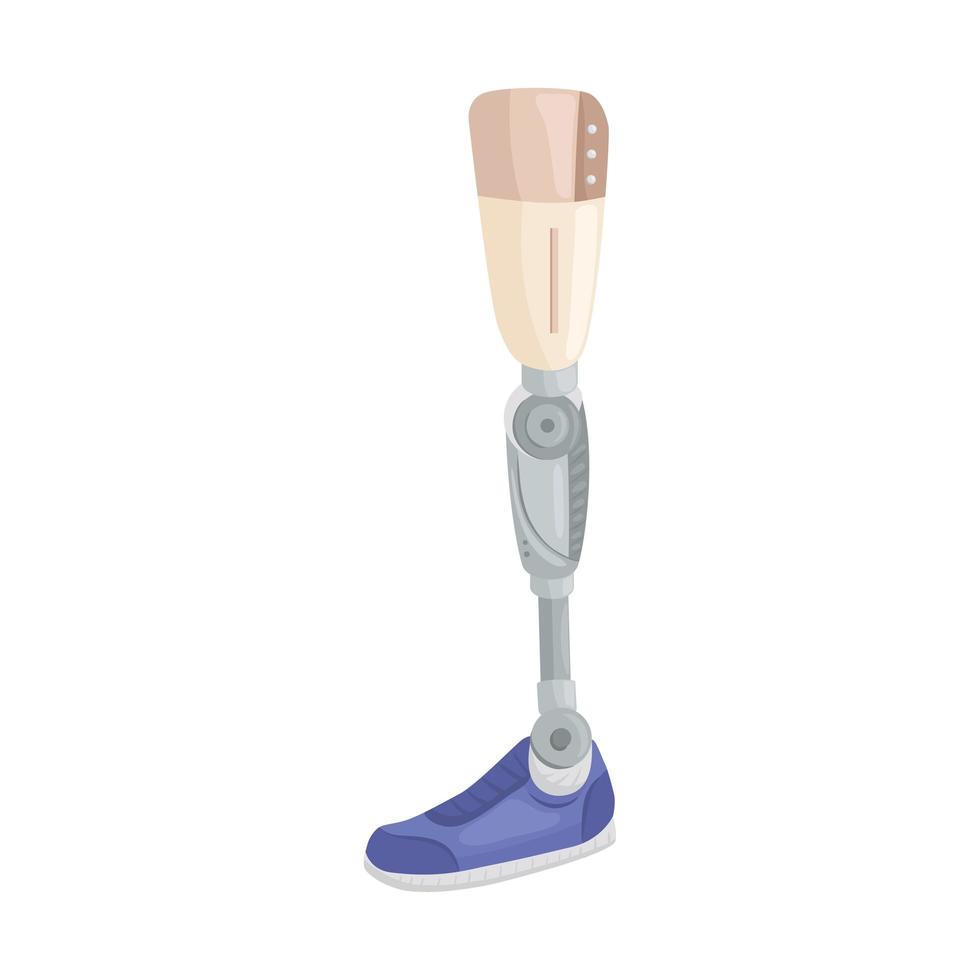 leg prosthesis implant vector