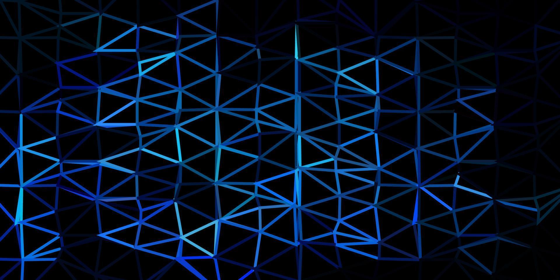 Dark blue, green vector gradient polygon layout. 4992507 Vector Art at
