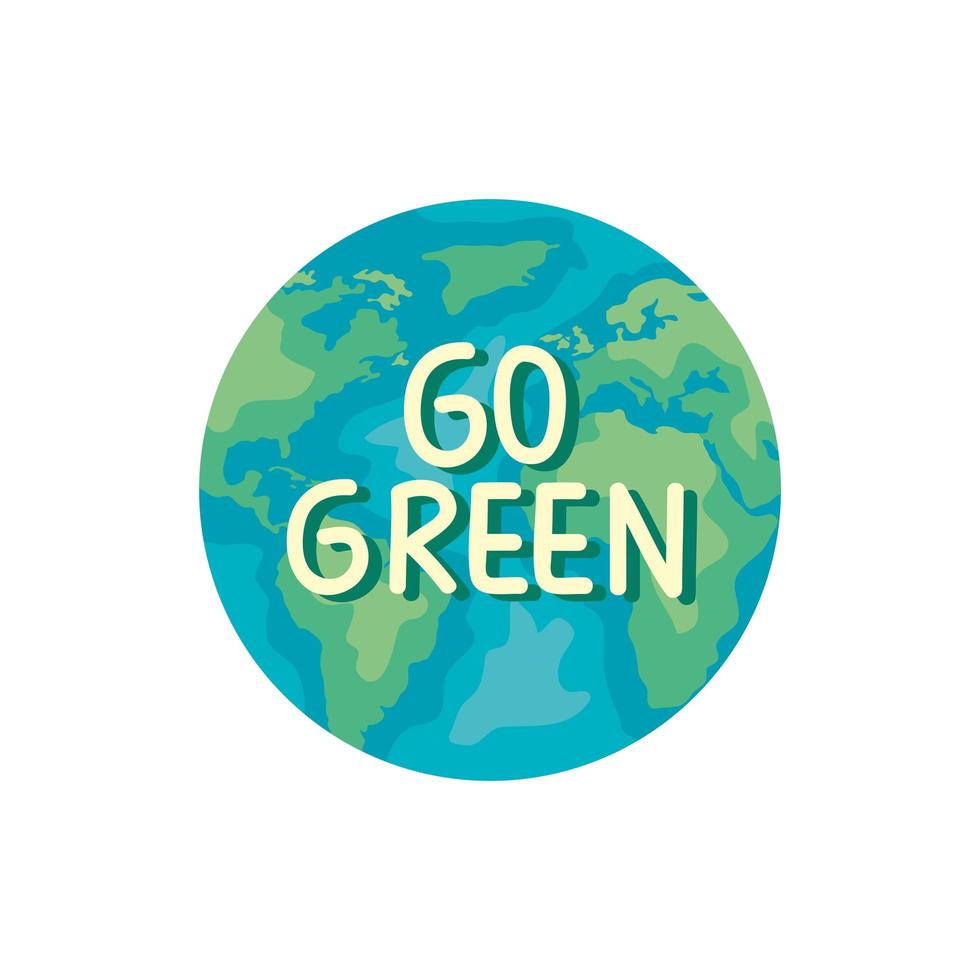 planet earth icon vector