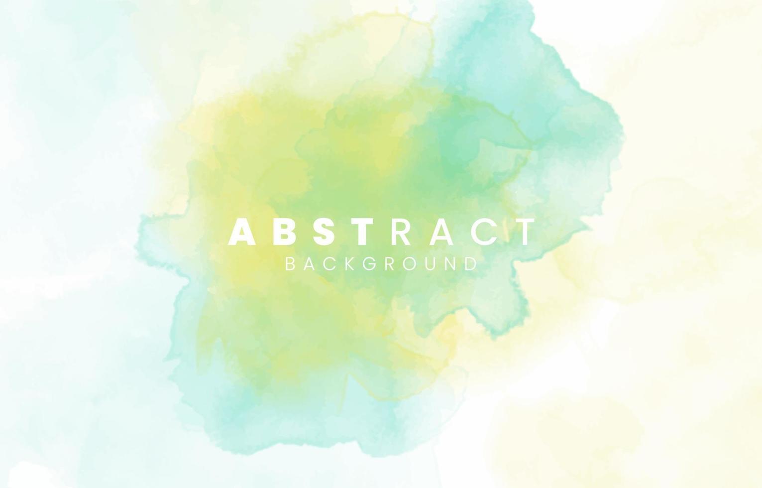 Abstract colorful watercolor for background. vector