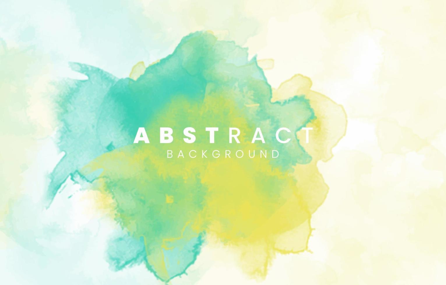 Abstract colorful watercolor for background. vector