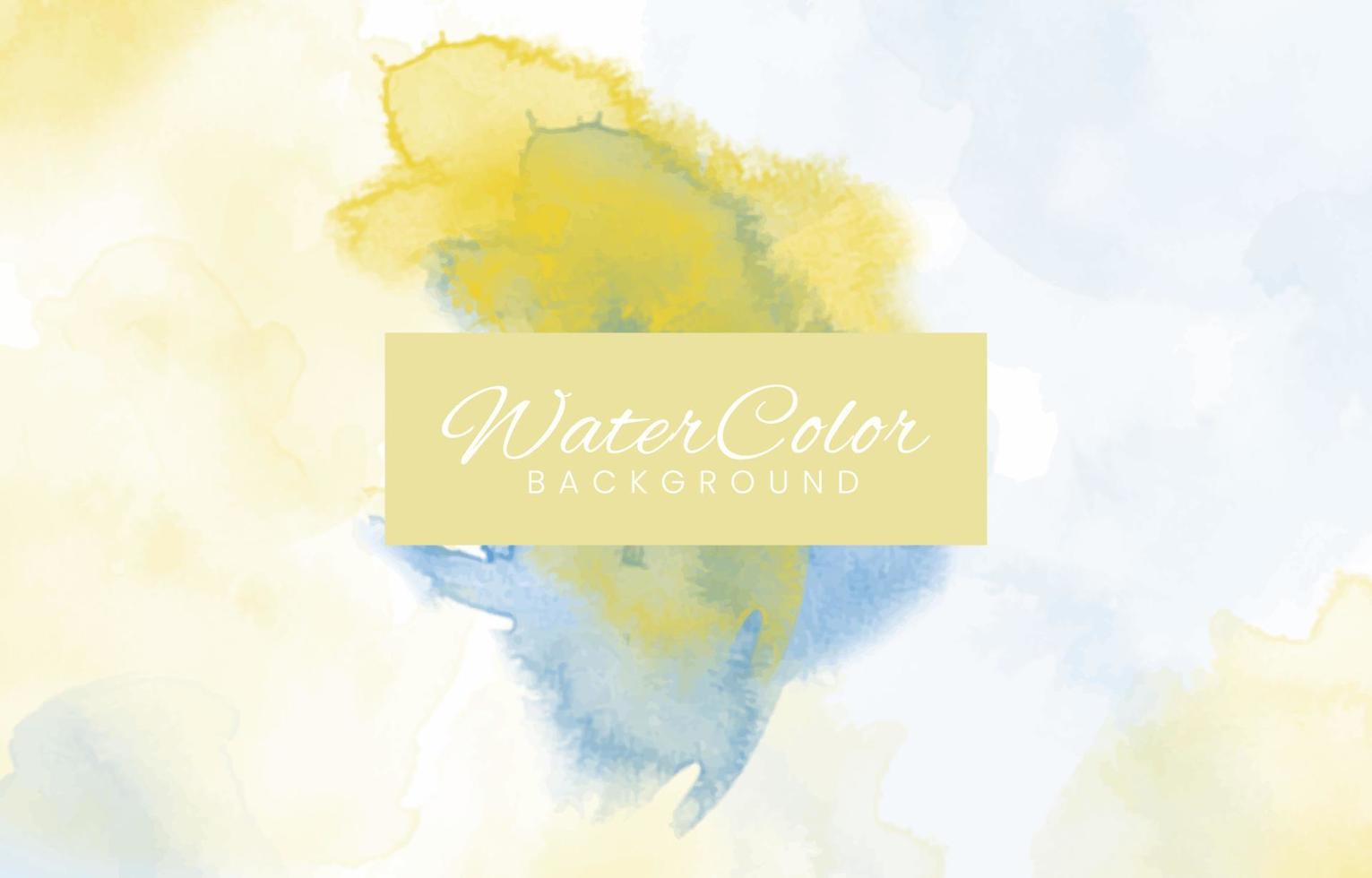 Abstract colorful watercolor for background. vector