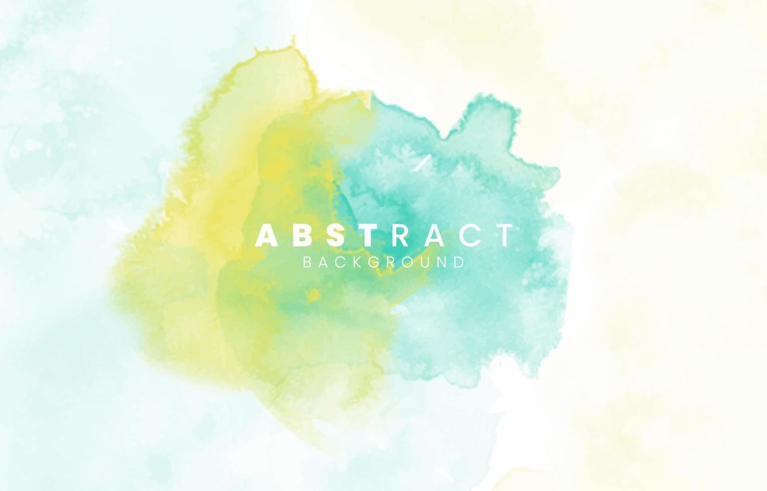 Abstract colorful watercolor for background. vector