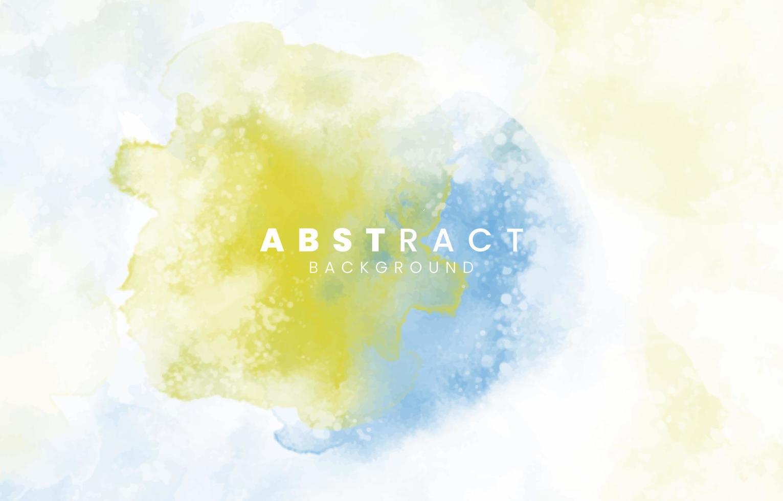 Abstract colorful watercolor for background. vector