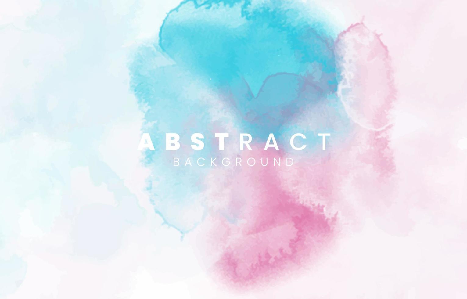 Abstract colorful watercolor for background. vector