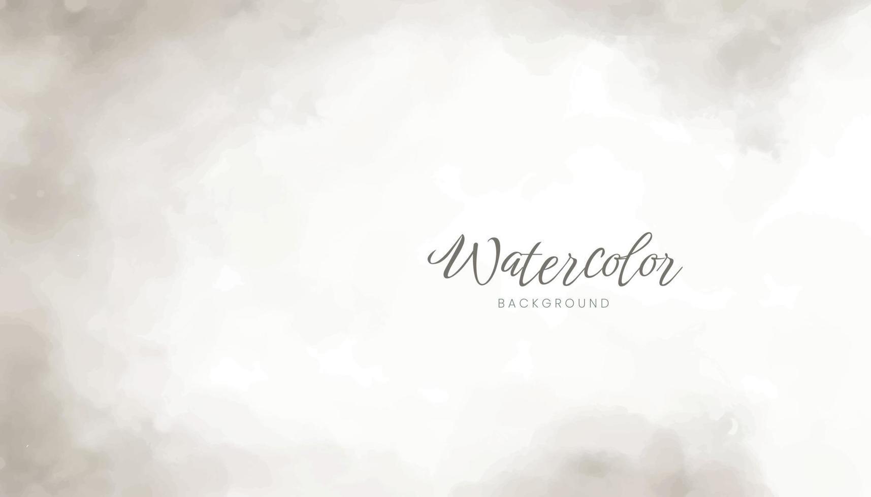 Grey abstract watercolor texture background design vector