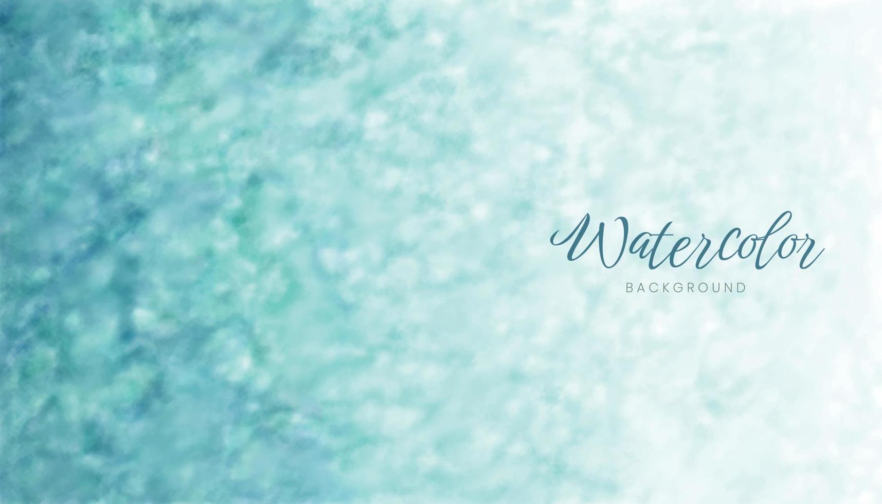 blue abstract watercolor texture background design vector