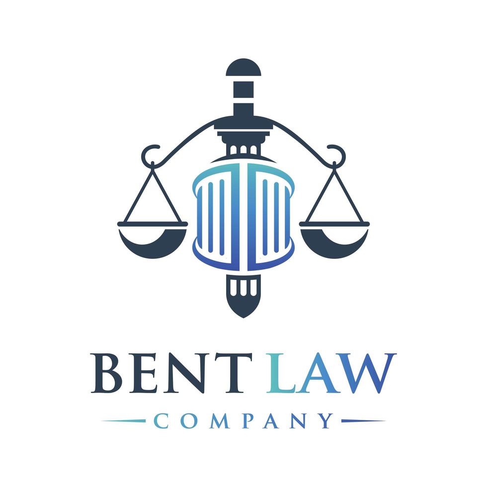 legal logo design 4993808 Vector Art at Vecteezy