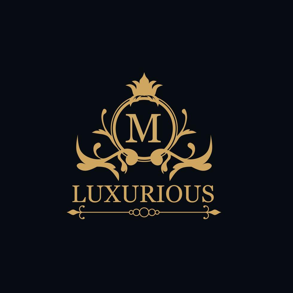 Luxury Logo template in vector for Restaurant, Royalty, Boutique, Cafe, Hotel, Heraldic, Jewelry, Fashion and other vector illustrations