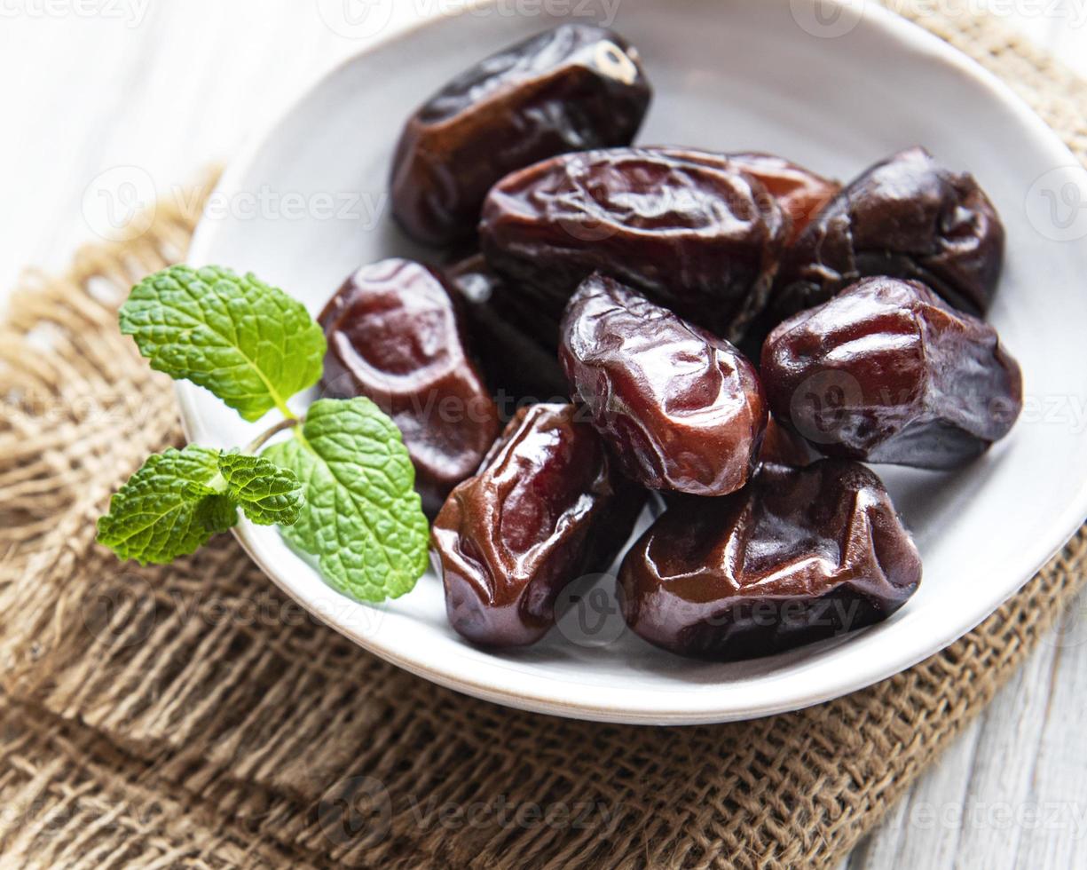 Dried dates fruits photo