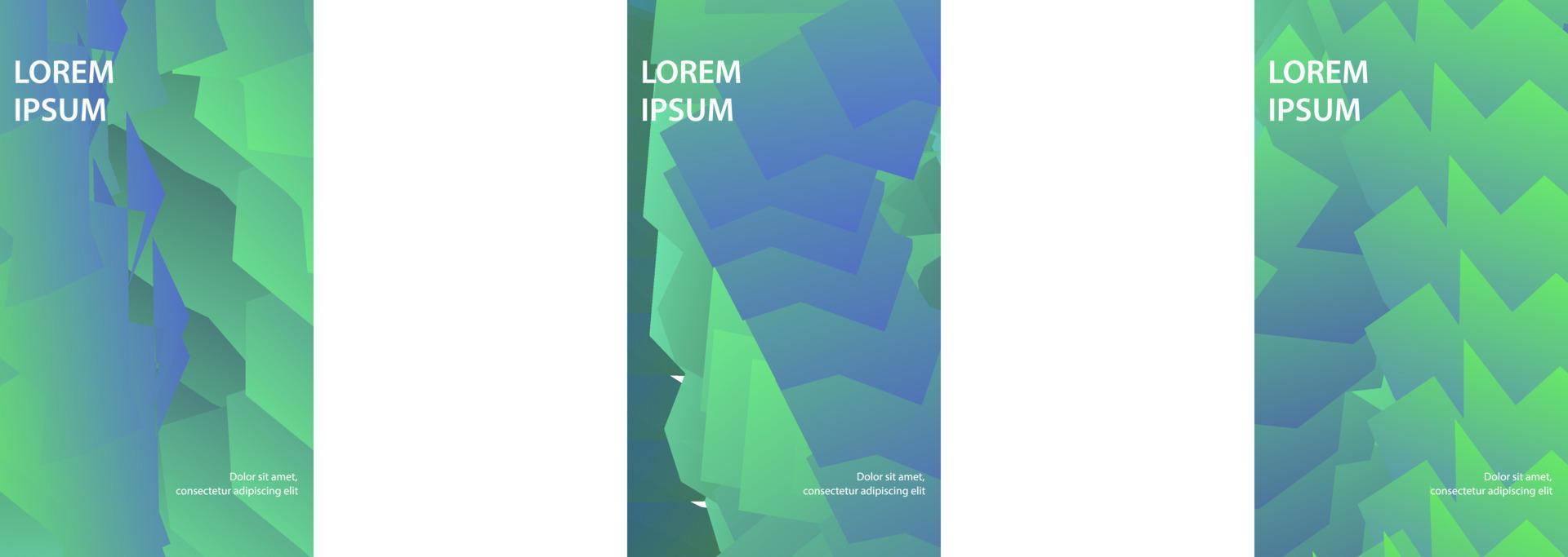 set of abstract gradient background. EPS 10 4996017 Vector Art at Vecteezy