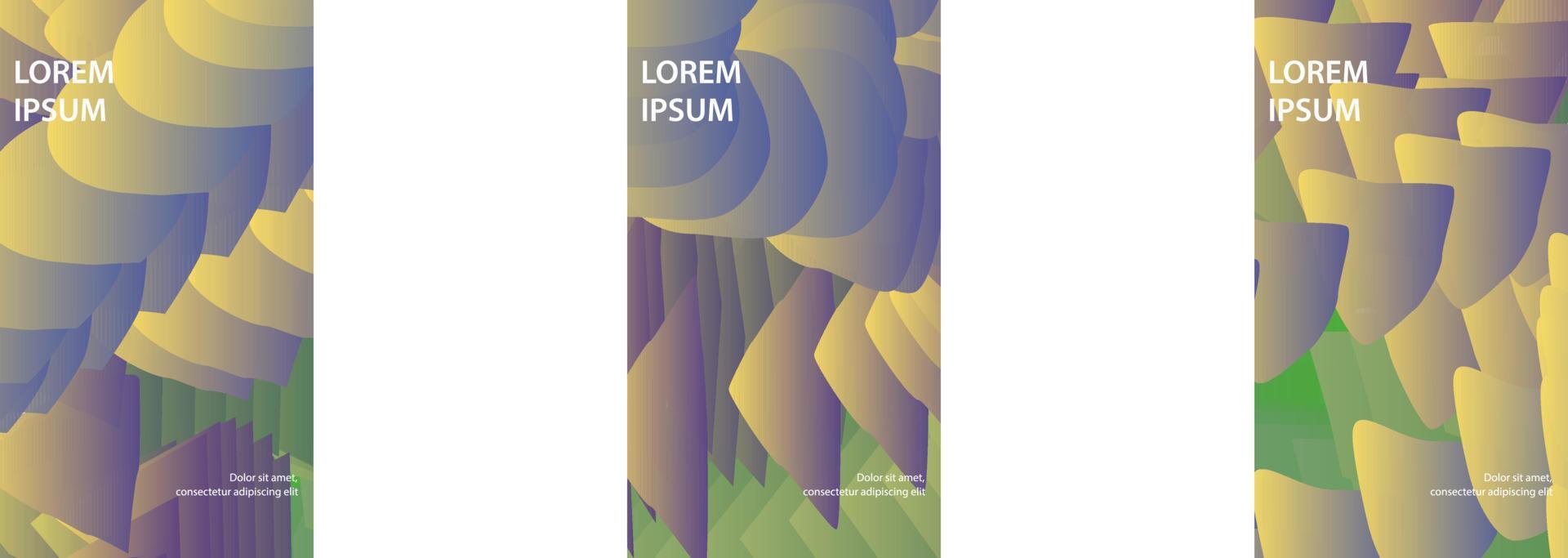 set of abstract gradient background. EPS 10 4996018 Vector Art at Vecteezy