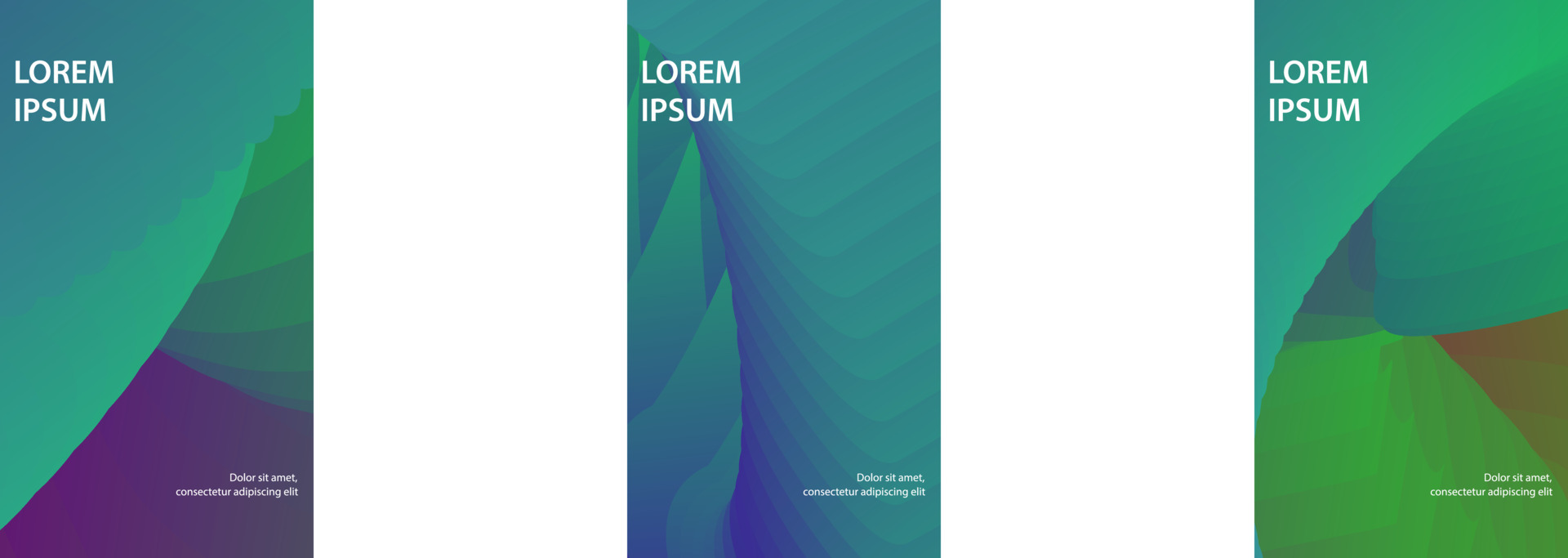 set of abstract gradient background. EPS 10 4996033 Vector Art at Vecteezy