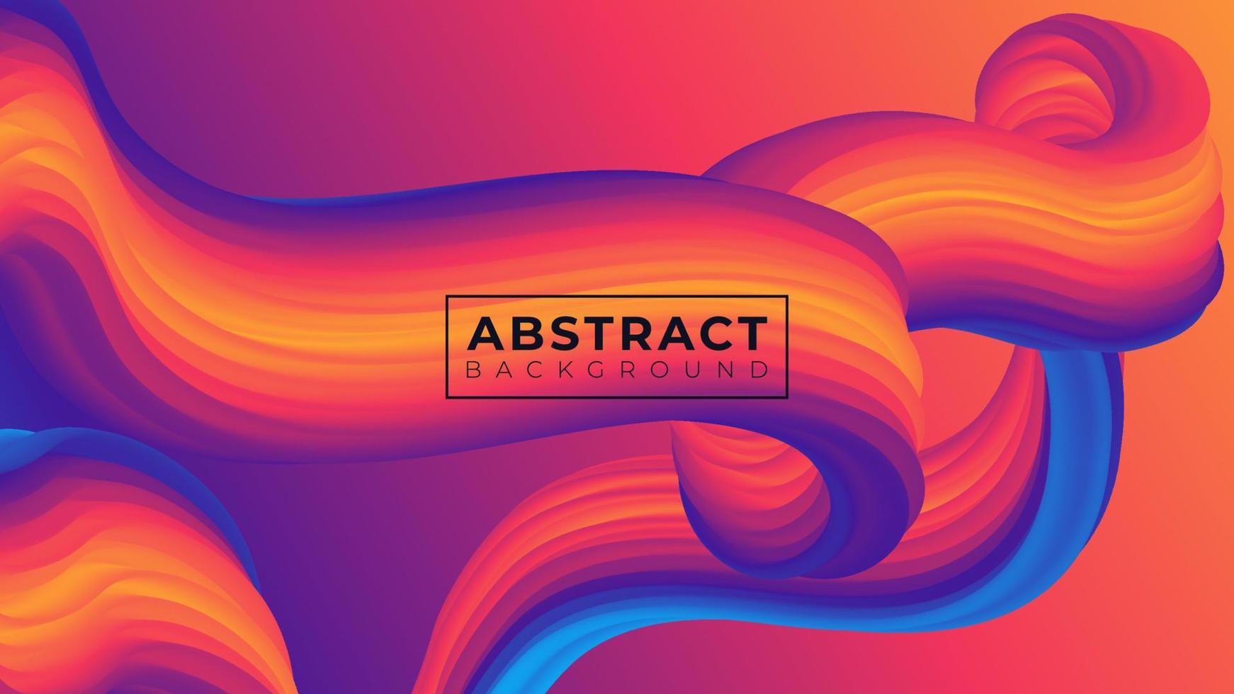 3D abstract fluid modern vector trendy background illustration design.