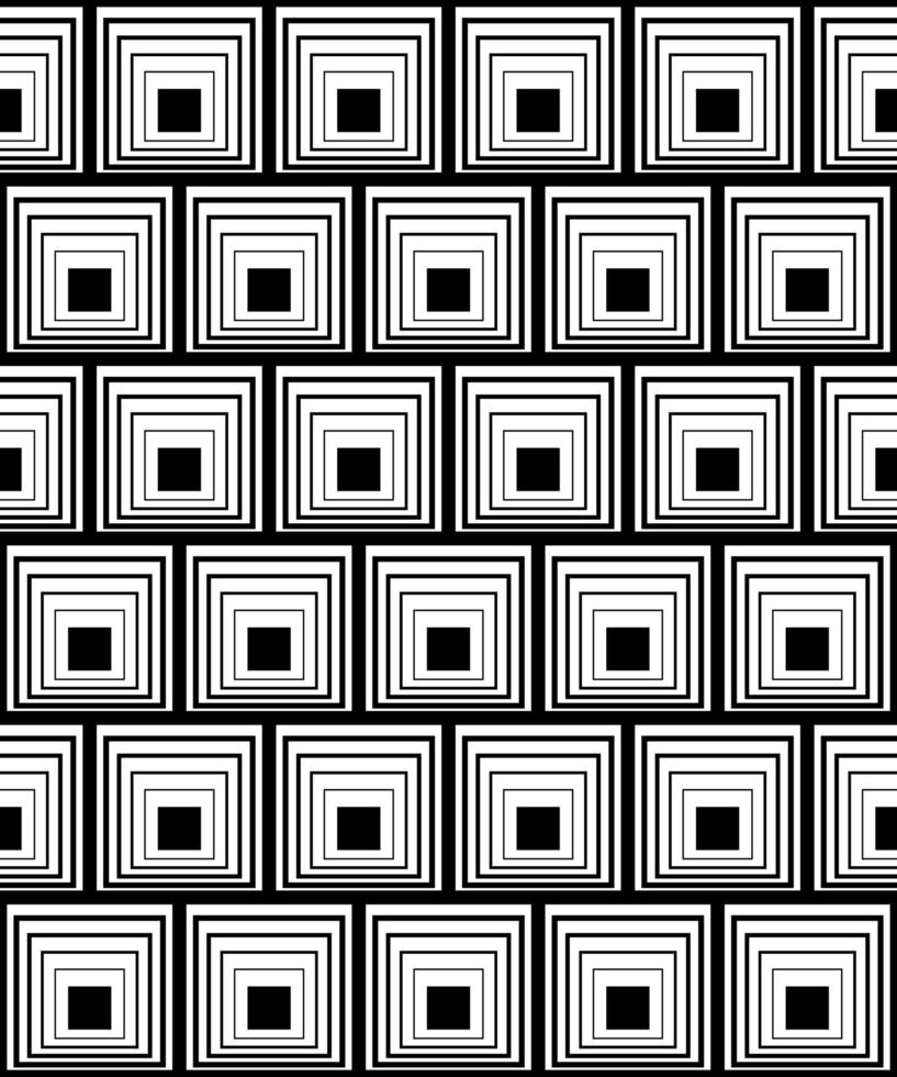 WHITE SEAMLESS BACKGROUND WITH BLACK SQUARES vector