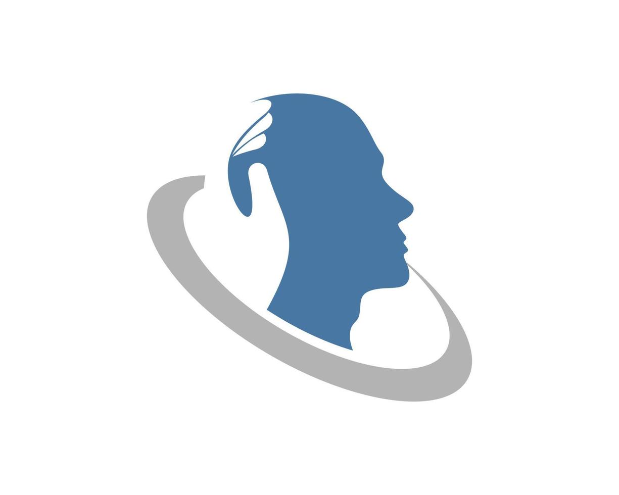 Human brain care logo vector