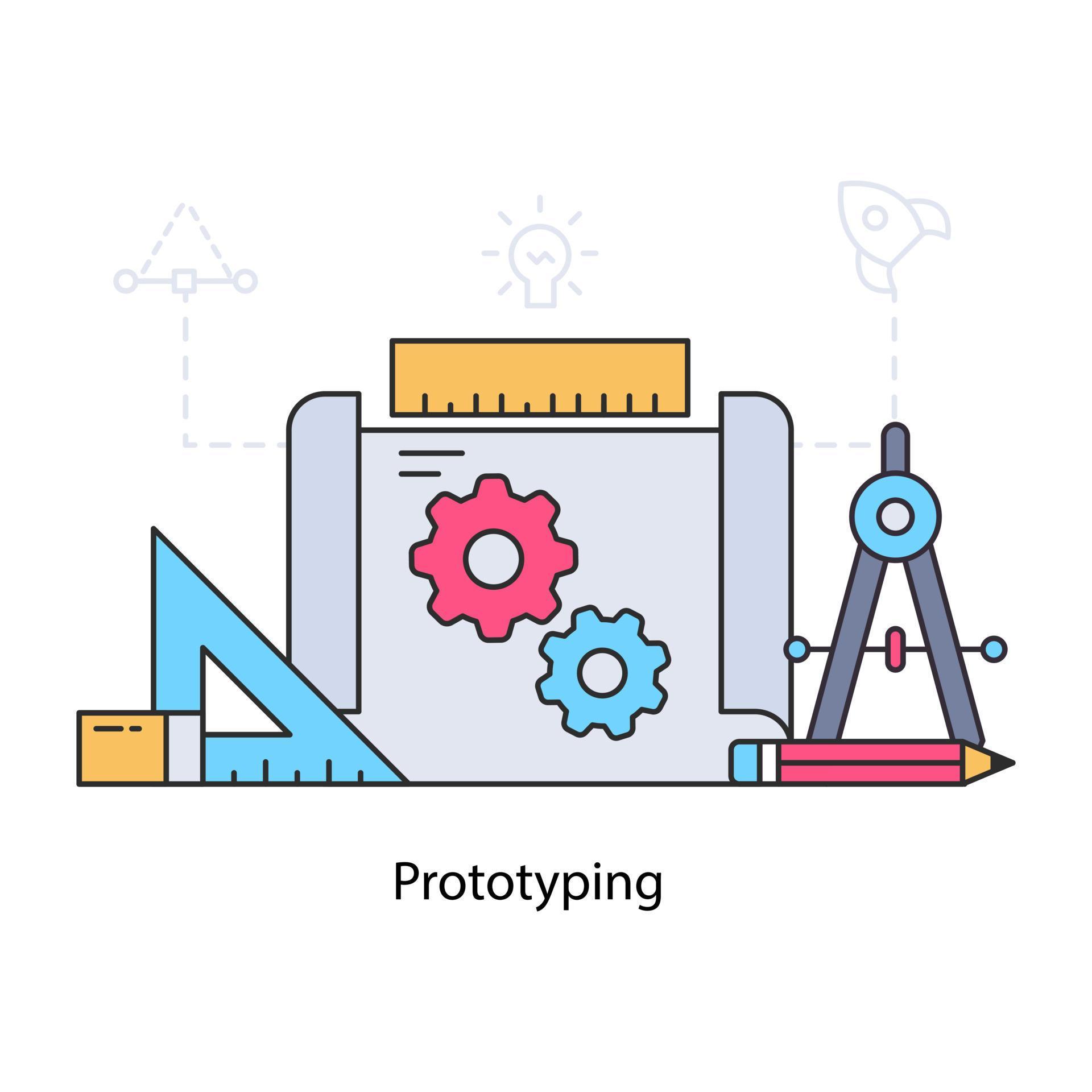 Modern design illustration of prototyping 4998232 Vector Art at Vecteezy