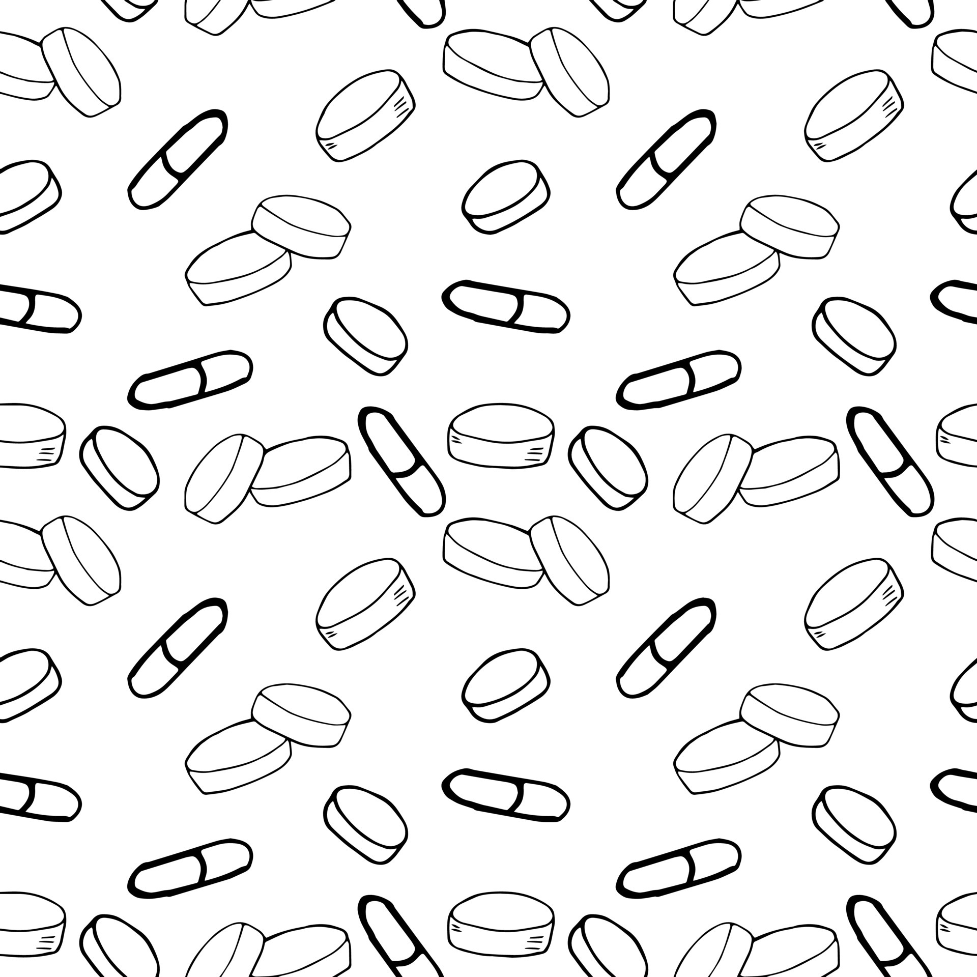 pills and capsules seamless pattern background, wallpaper, paper. sketch hand drawn doodle. monochrome minimalism. medicine, health, treatment, vitamins drugs 4998545 Vector Art at Vecteezy pills and capsules seamless pattern background, wallpaper, paper. sketch hand drawn doodle. monochrome minimalism. medicine, health, treatment, vitamins drugs 4998545 Vector Art at Vecteezy