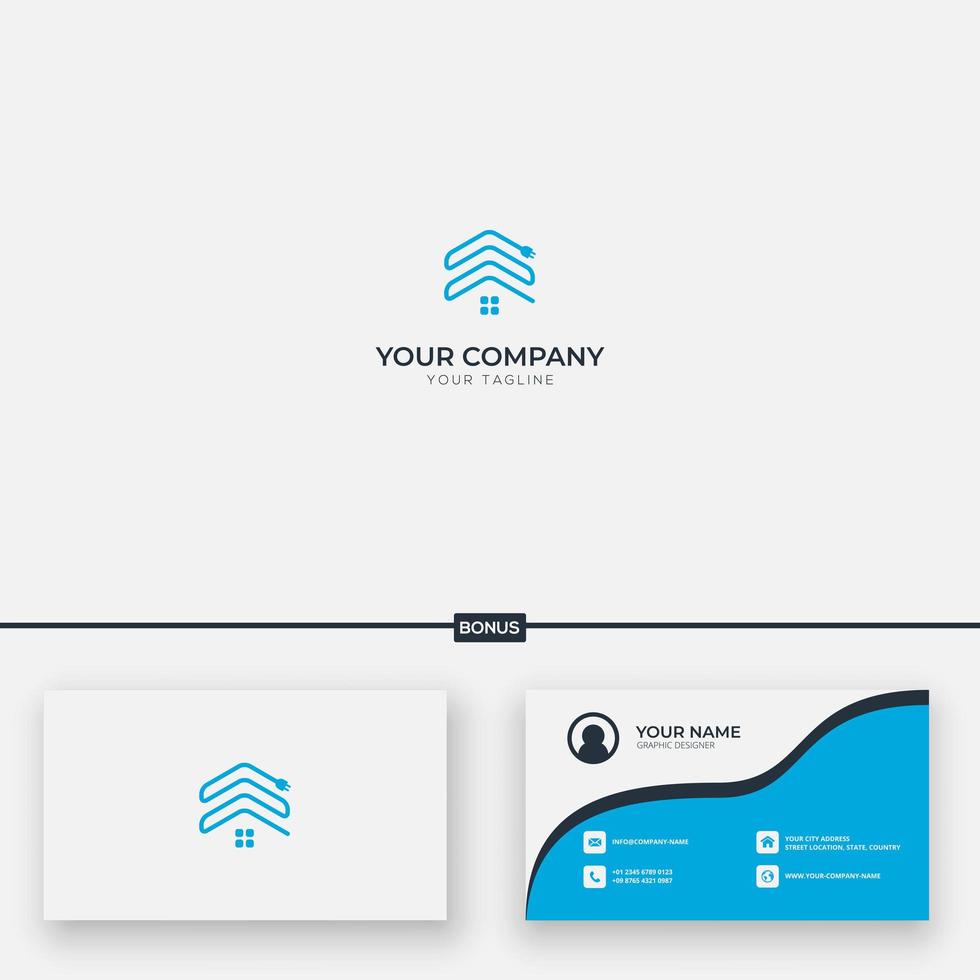 home line art simple agency vector