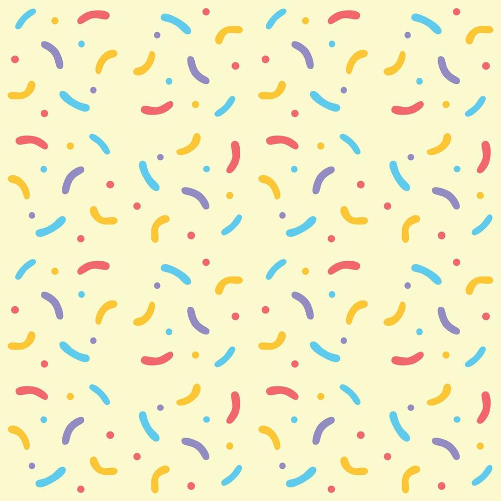 seamless pattern with sprinkles freefrom 4999134 Vector Art at Vecteezy