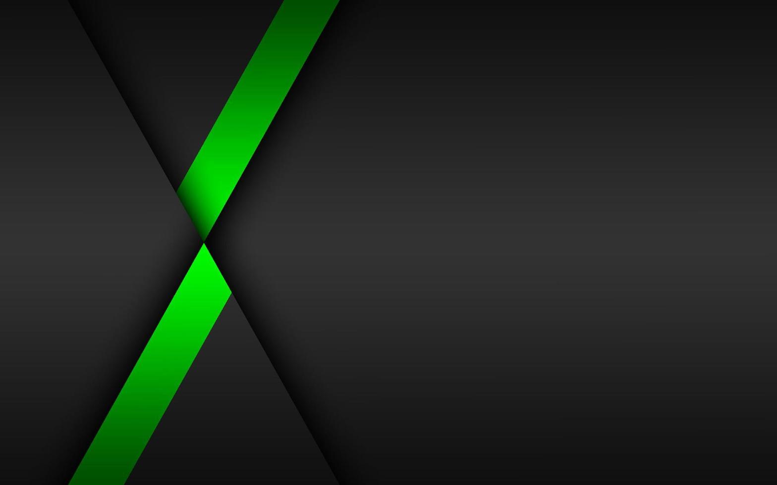Abstract green arrow direction dark shadow lines. Modern futuristic background vector illustration