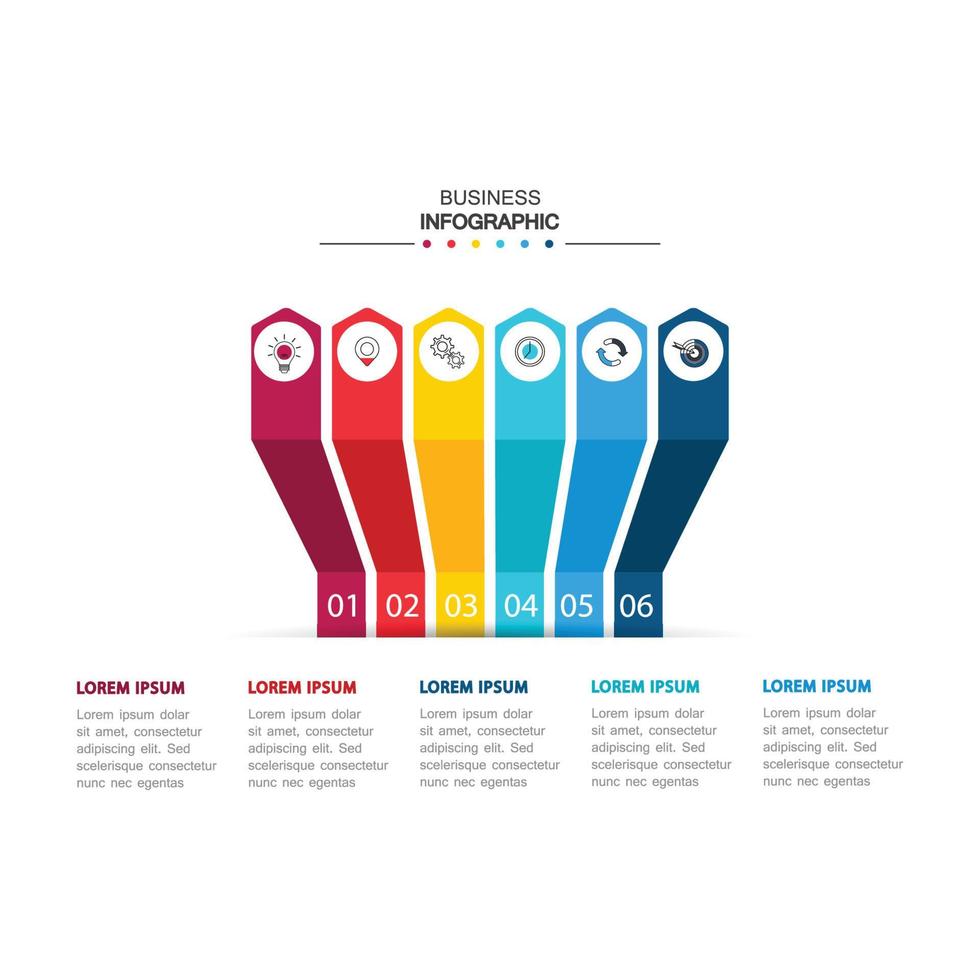 Vector infographic template for diagrams, graphs, presentations, charts, business concepts.