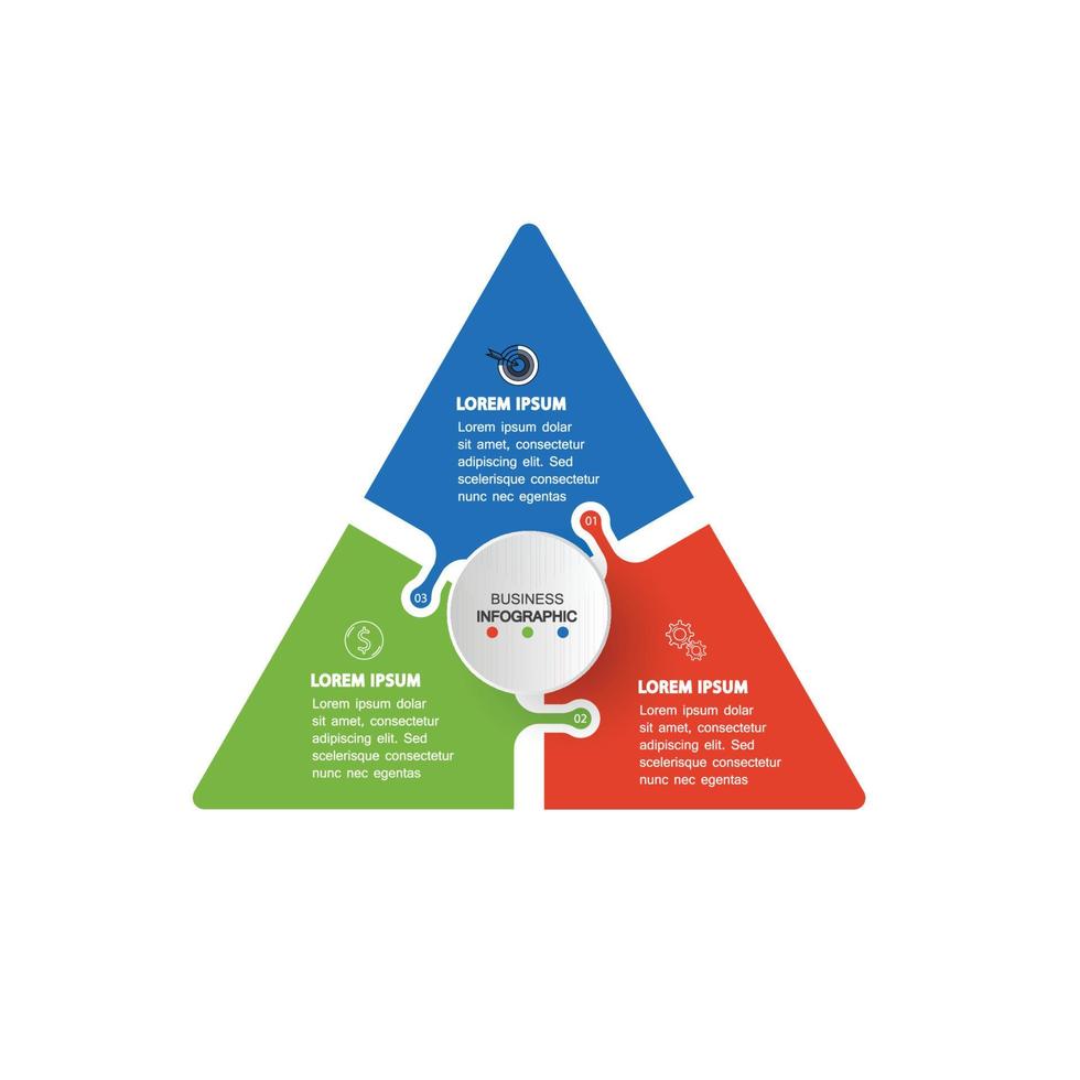 cinco elementos cuadrados con iconos de papel y un lugar para el texto en papel blanco cuadrado. el concepto de 5 características de desarrollo empresarial. plantilla de diseño infográfico. ilustración vectorial. vector