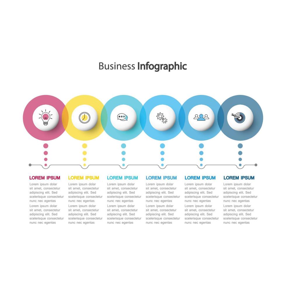 Vector infographic template for diagrams, graphs, presentations, charts, business concepts.