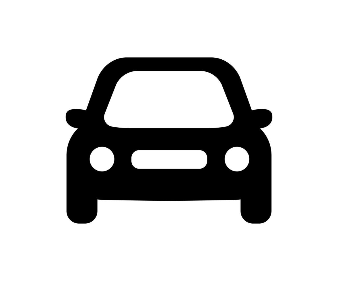 icono de coche vector de icono de coche sobre fondo blanco. ilustración vectorial.